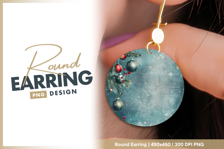Blue Christmas Ornaments Clipart Image 4