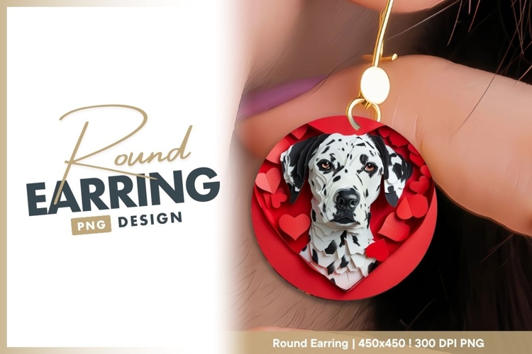 Dalmatian Clipart Image 14