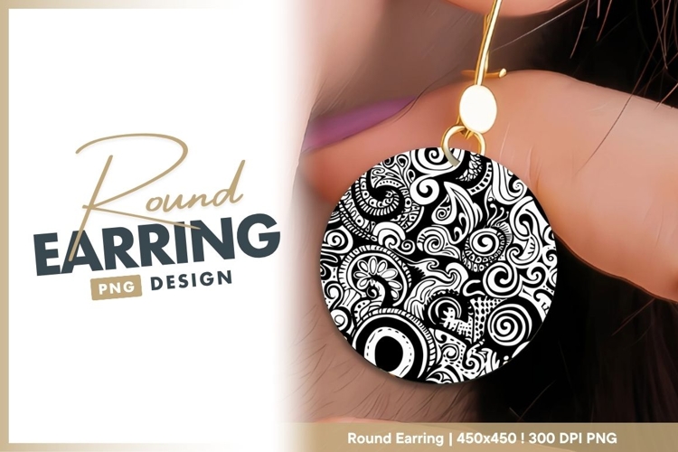 Swirl Black And White Clipart Image 5