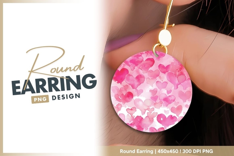 Pink Hearts Clipart Image 17
