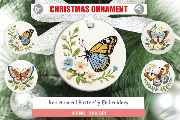 Butterfly Embroidery Image 16