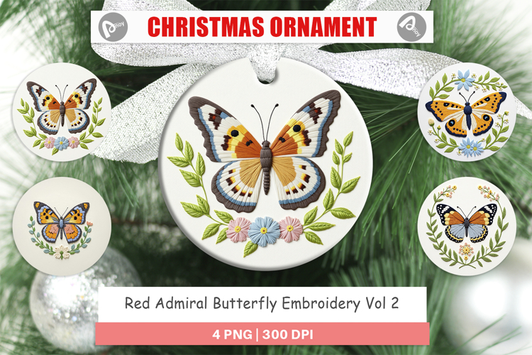 Butterfly Embroidery Image 15