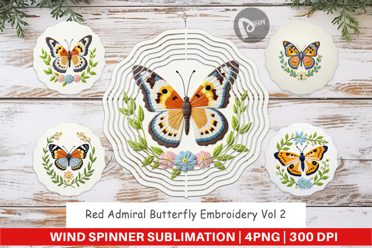 Butterfly Embroidery Image 23