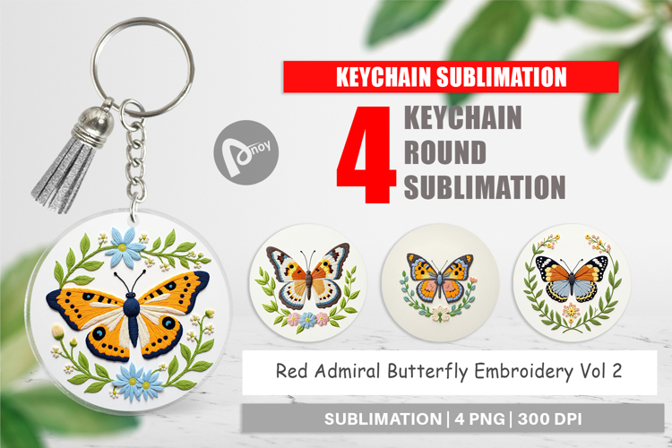 Butterfly Embroidery Image 15