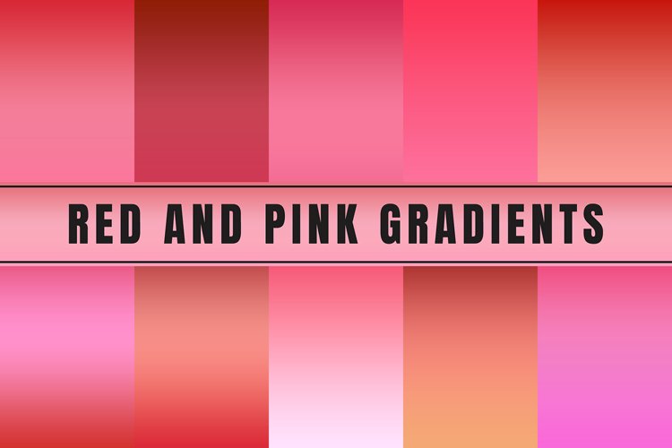 Red And Pink Gradients