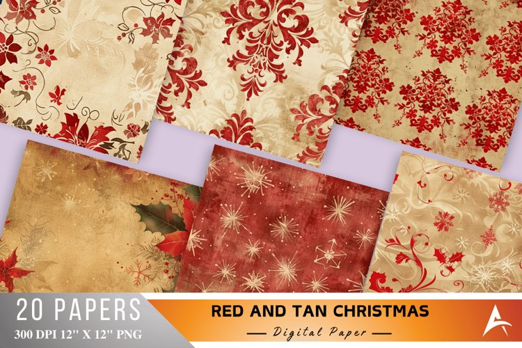 Red Christmas Background Image 9