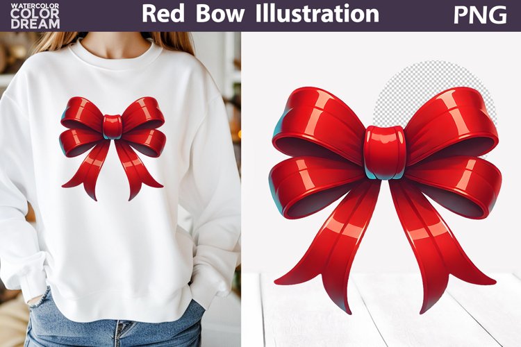 Red Bow Clipart Image 23