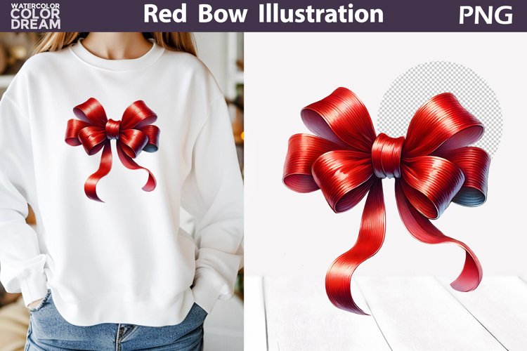 Red Bow Clipart Image 19