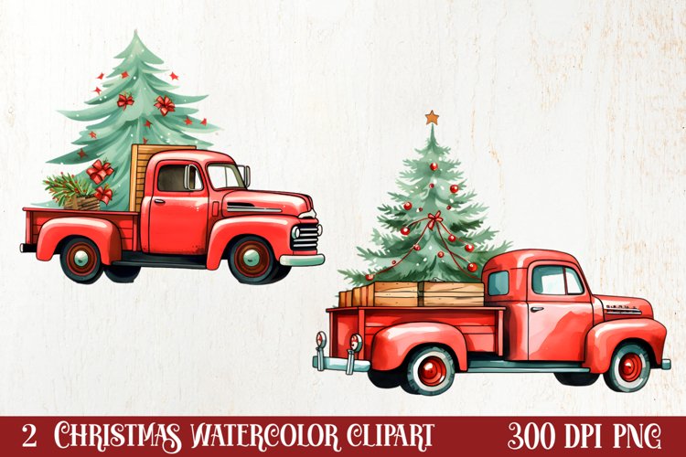 Red Truck Clipart Image 20