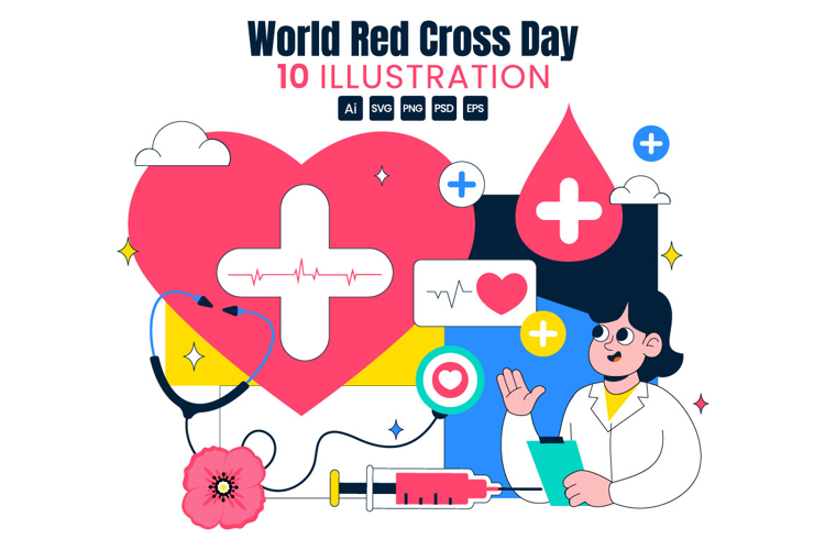 10 World Red Cross Day Illustration