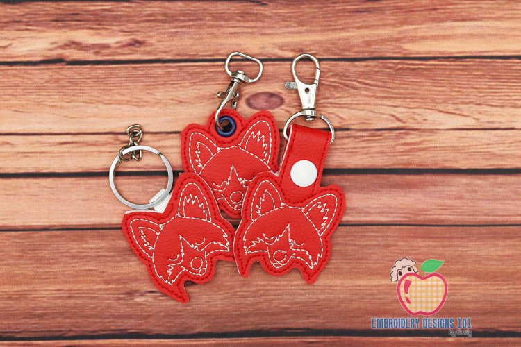Red Fox ITH Keyfob Design