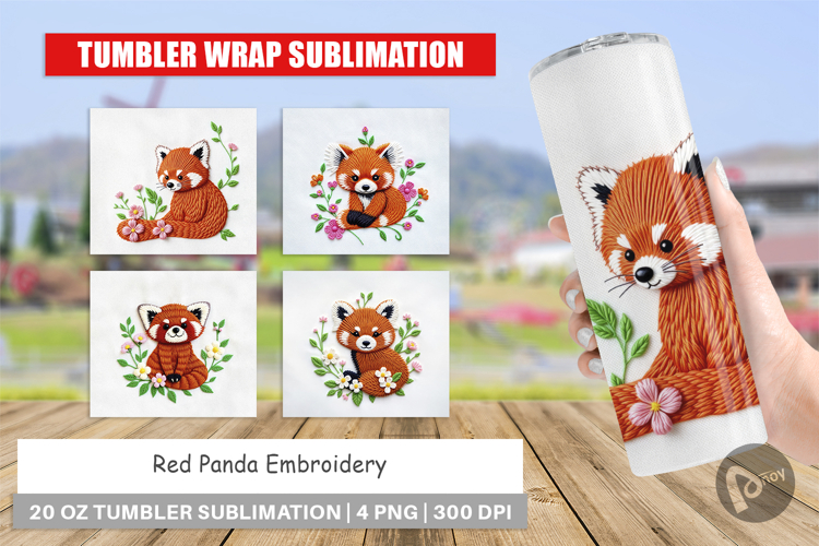 Red Panda Clipart Image 14