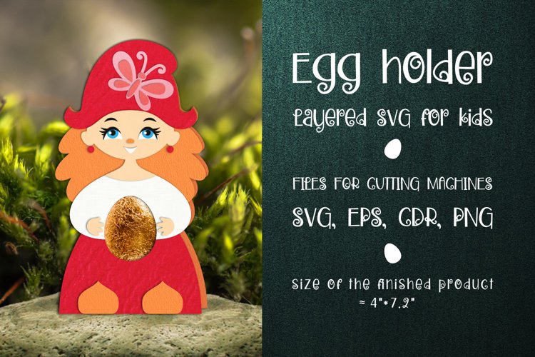 Red Riding Hood Easter Egg Holder
