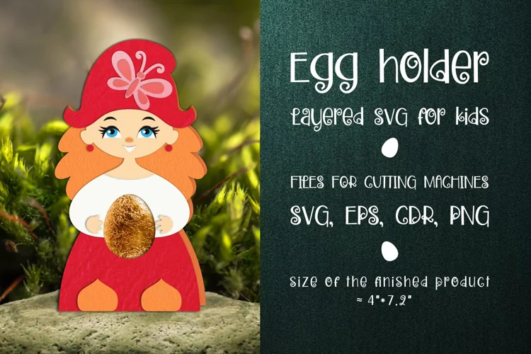 Red Riding Hood Easter Egg Holder