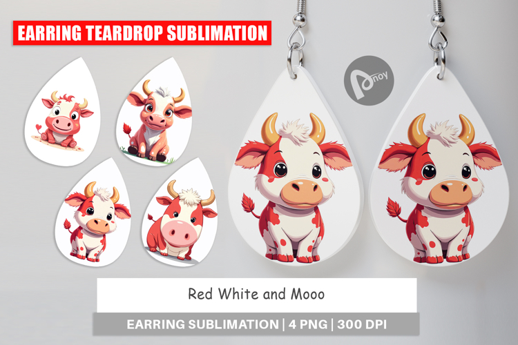 Sublimation Earring Designs Image 13