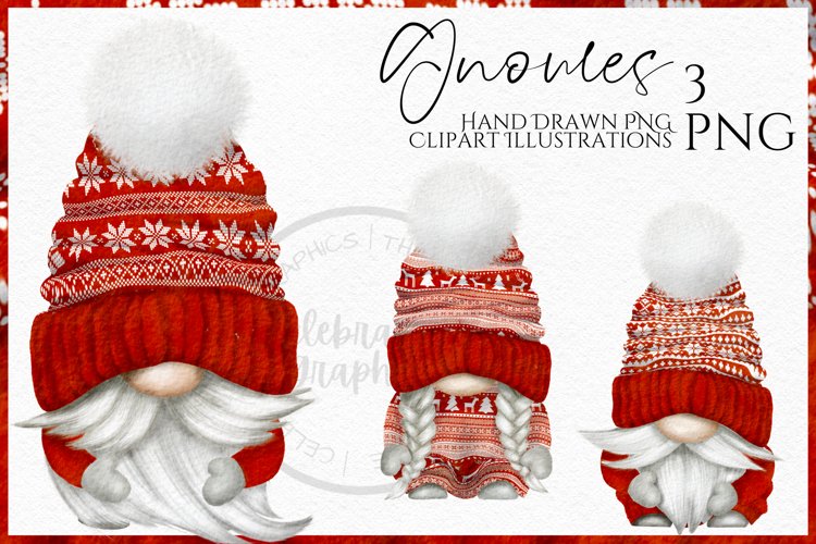 red wooly hat gnomes