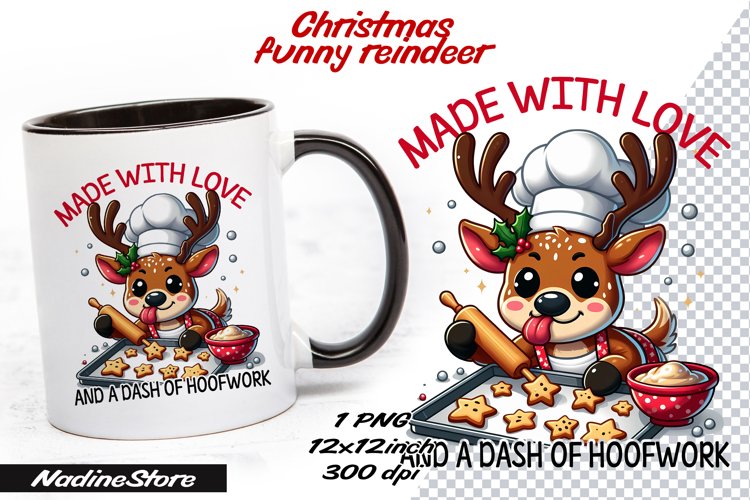 Reindeer Clipart Image 10