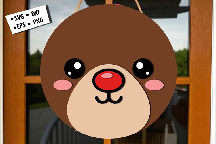 Cute Reindeer Svg Image 4