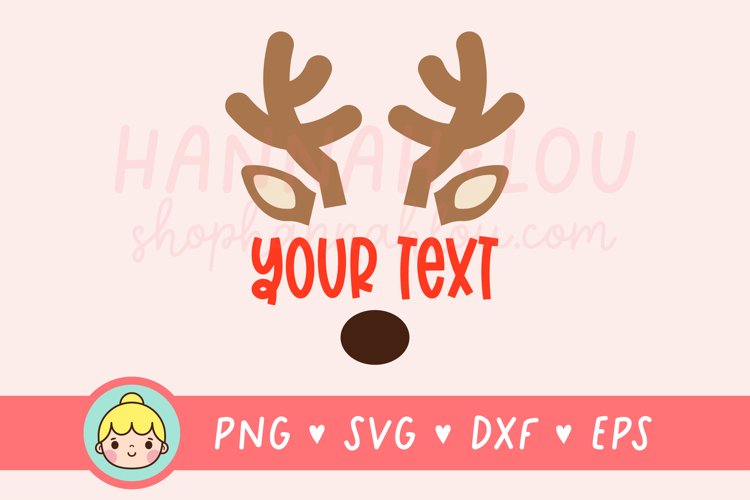 Cute Reindeer Svg Image 17