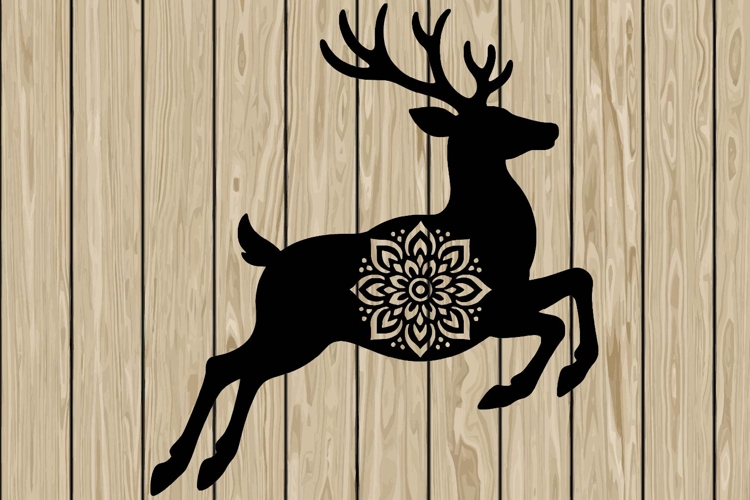 Reindeer Head Svg Image 7