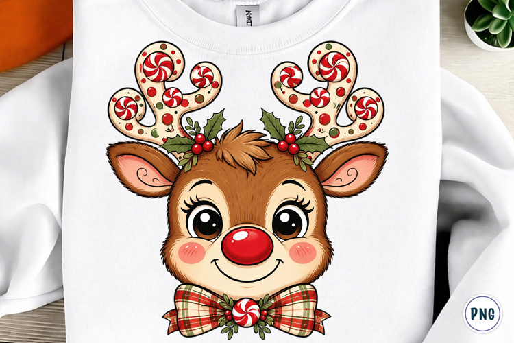 Reindeer Sublimation PNG