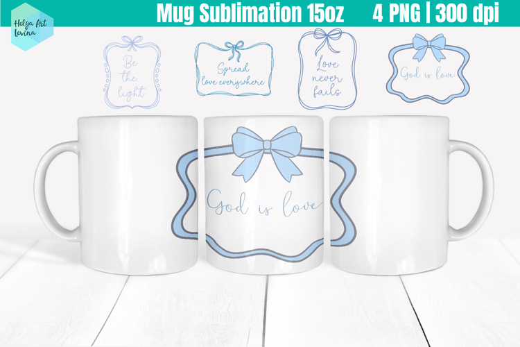 Religious Mug Wrap 15OZ