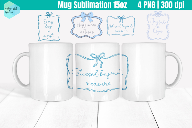 Religious Mug Wrap 15OZ