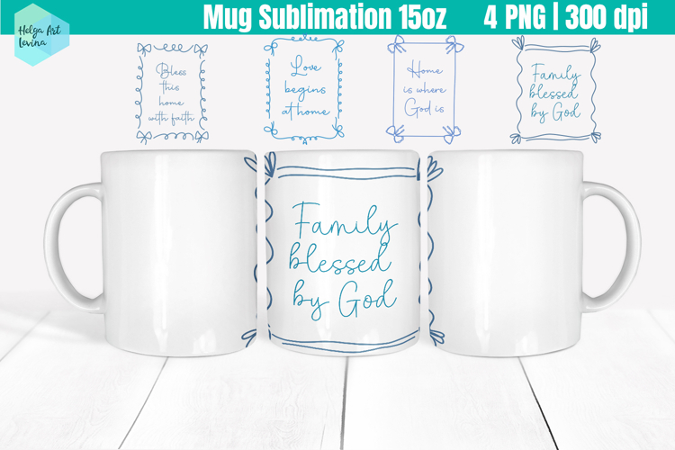 Religious Mug Wrap 15OZ