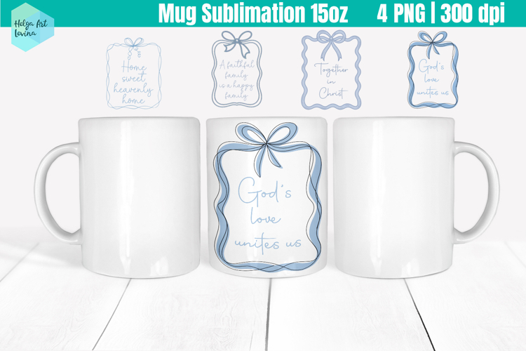 Religious Mug Wrap 15OZ