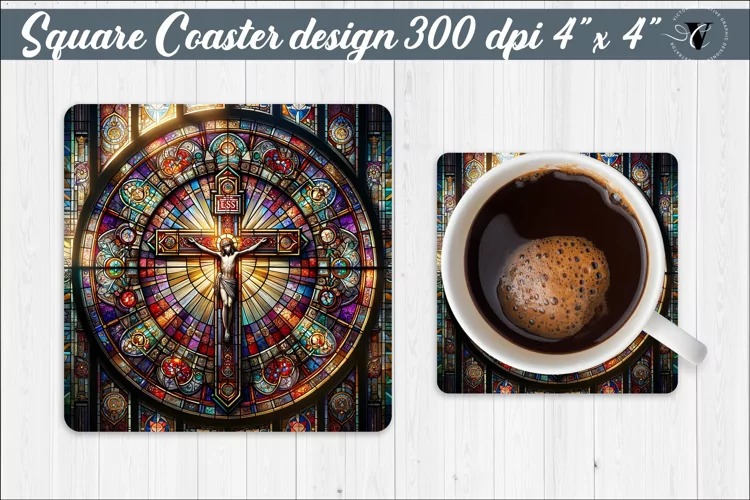 Square Coaster | Religious | Christianity coaster