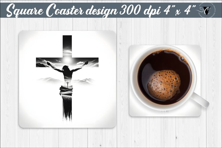 Square Coaster | Religious | Christianity coaster