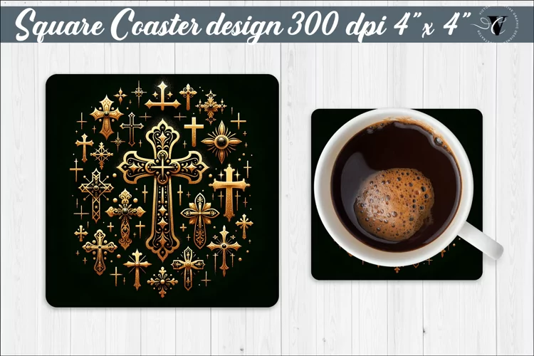 Square Coaster | Religious | Christianity coaster
