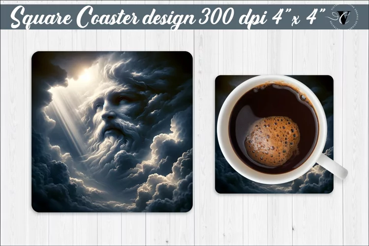 Square Coaster | Religious | Christianity coaster