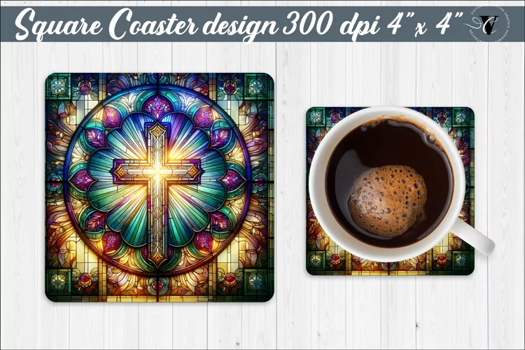 Square Coaster | Religious | Christianity coaster