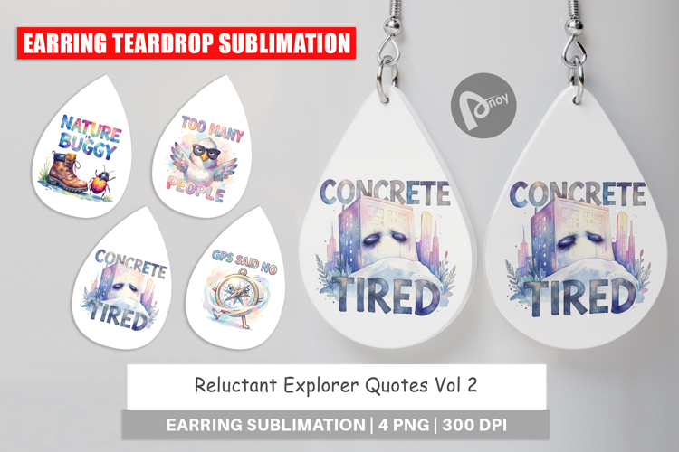 Sublimation Earring Designs Image 2
