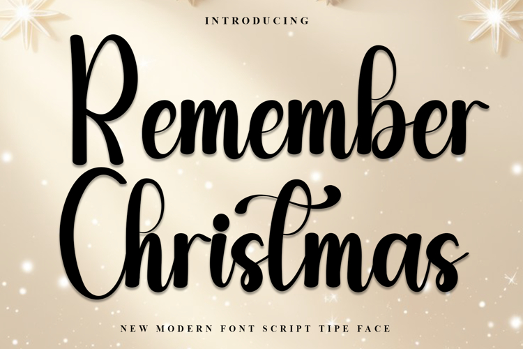 Schriftart Weihnachten Image 7