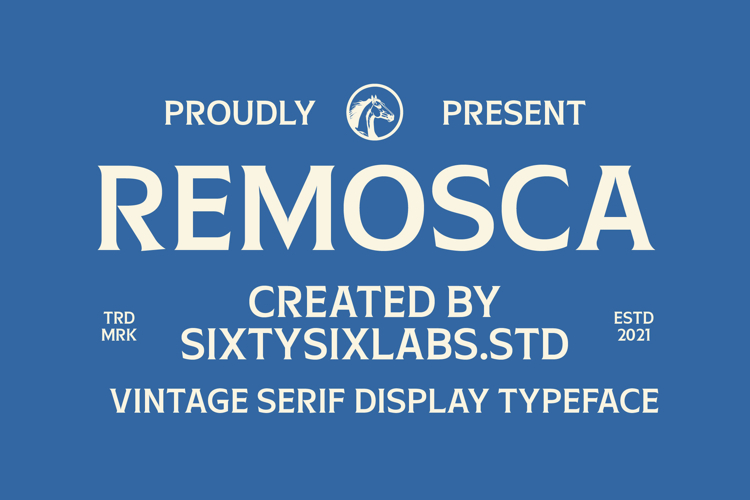 Remosca Display Font