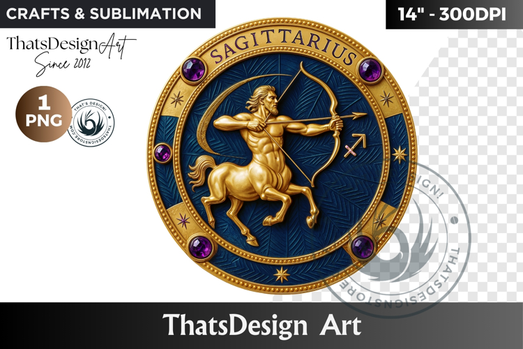 Sagittarius Zodiac sign Clipart,Astrology PNG,Renaissance