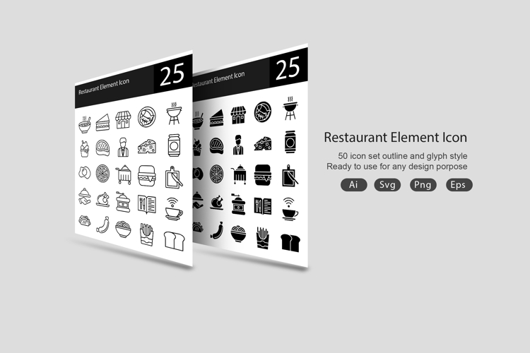 Restaurant Element Icon