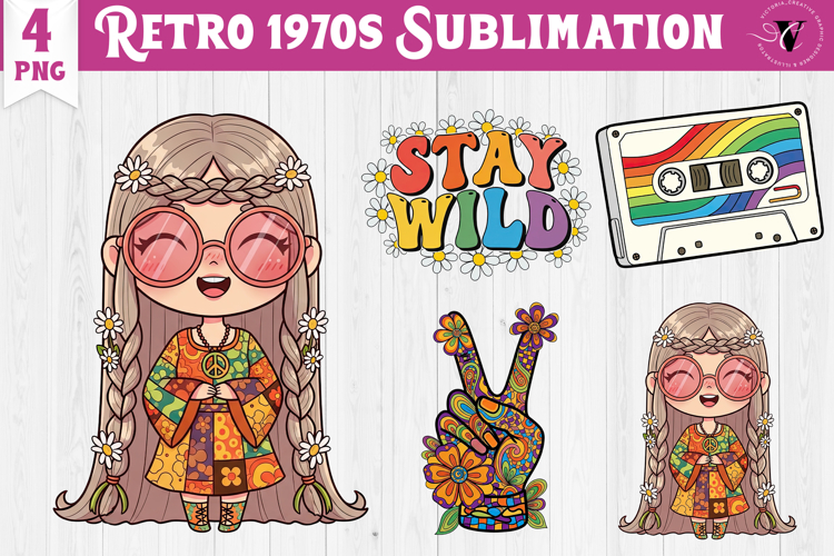 Hippie Clipart Image 19