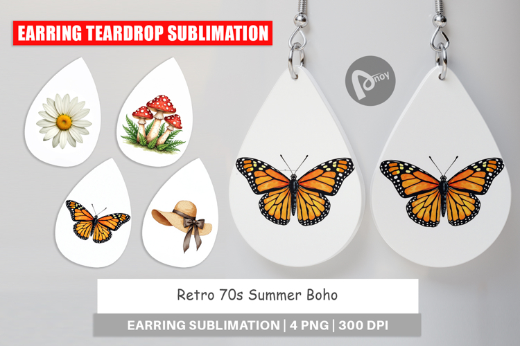 Sublimation Earring Designs Image 15