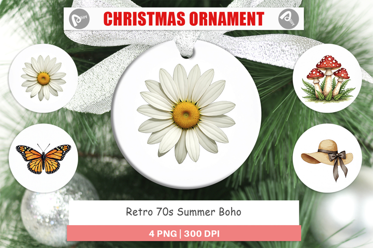 Christmas Ornament Sublimation Designs Image 17