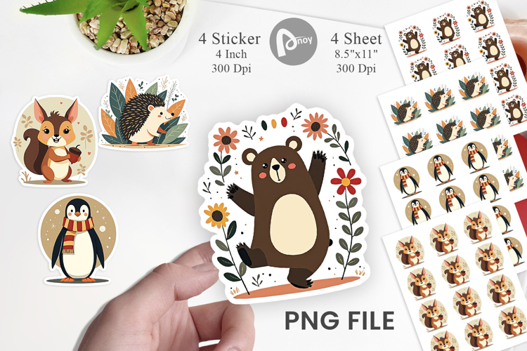 Vintage Stickers Png Image 17