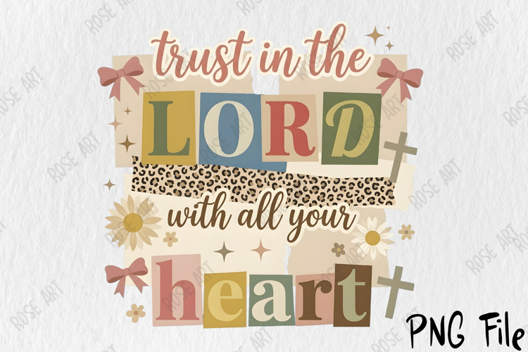 Retro Bible Verse PNG