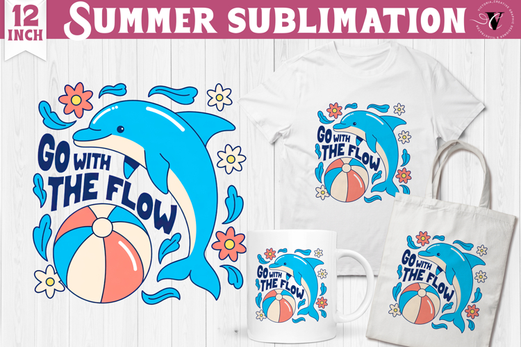Summer Sublimation Clipart | Retro Beach PNG