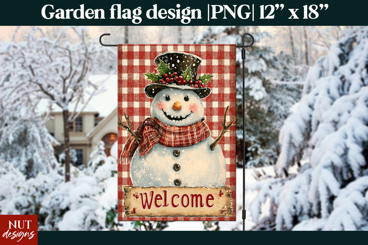 Garden Flag Sublimation Designs Image 15