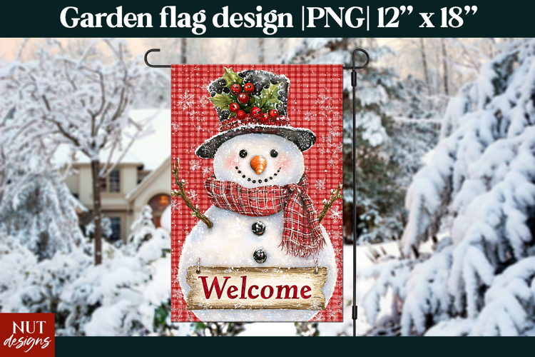 Garden Flag Sublimation Designs Image 21