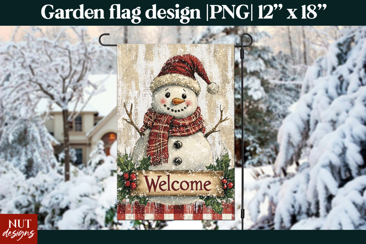 Garden Flag Sublimation Designs Image 9