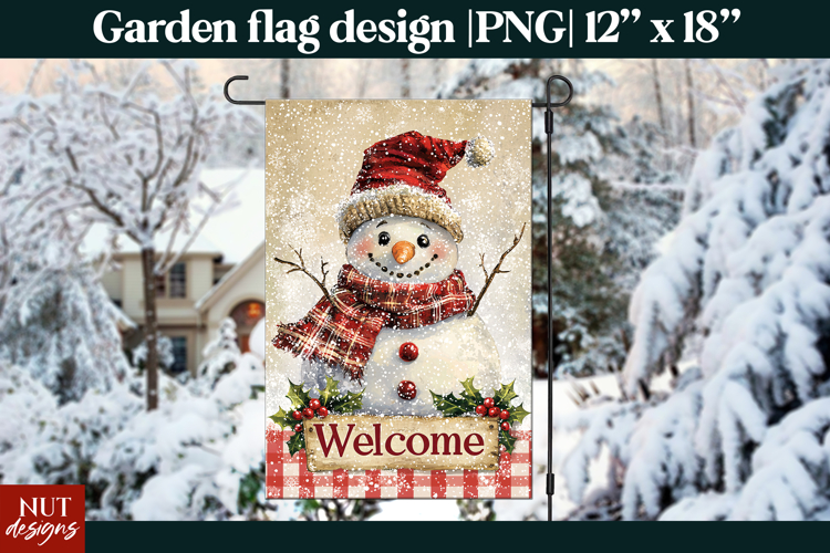 Garden Flag Sublimation Designs Image 22
