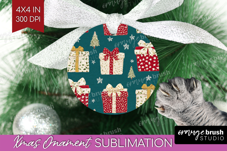 Retro Christmas Ornament PNG - Vintage Aesthetic PNG
